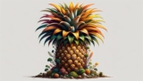 ananas boom of struik