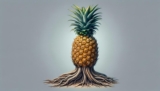 groeit een ananas aan een boom
